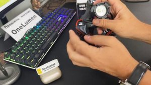 Налобный фонарь Rotekors BL-8096-4