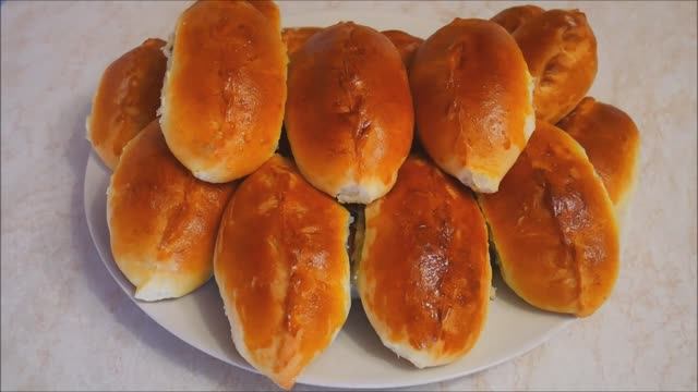 ПИРОЖКИ в духовке ТЕСТО на пирожки РЕЦЕПТ пирожки с ЛИВЕРОМ выпечка рецепты ТЕСТО без ОПАРЫ