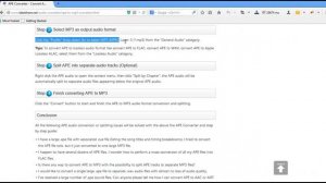 Convert APE to WAV, MP3, FLAC,  AIFF, AAC, ALAC on Mac or Windows