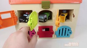 Best Learn Colors Emergency Vehicle Transporter Car Carrier Melissa and Doug | Bunny Bear Toys