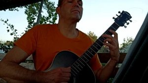 Бах, менуэт/гитара