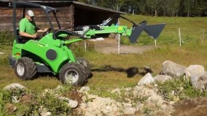 Двухчелюстной ковш 4в1 от Avant