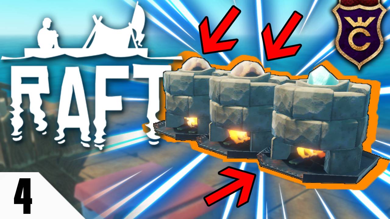 ТЕХНОЛОГИЧЕСКИЙ ПРОРЫВ! ∎ #4 ∎ Raft Прохождение