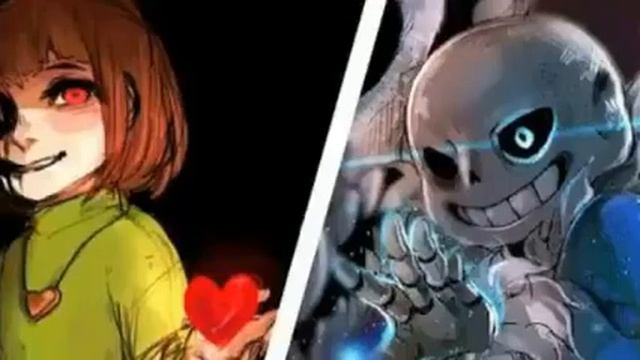 Sans vs Chara 10 mins song смотреть онлайн