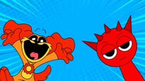 Рисуем ДогДей + Спрунки |DogDay |Sprunki | Smiling Critters