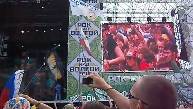 Рок над Волгой 2012 Тело спит под Тутанхамон ))) смотреть онлайн