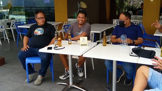 Panoramic View of Modern Cebu City Viewed from Mr. A Cafe, Busay, Cebu City, the Philippines