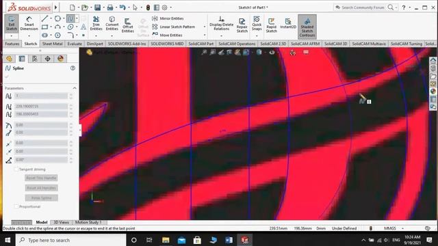 2D badge convert to 3D - simple SOLIDWORKS Exercise смотреть онлайн