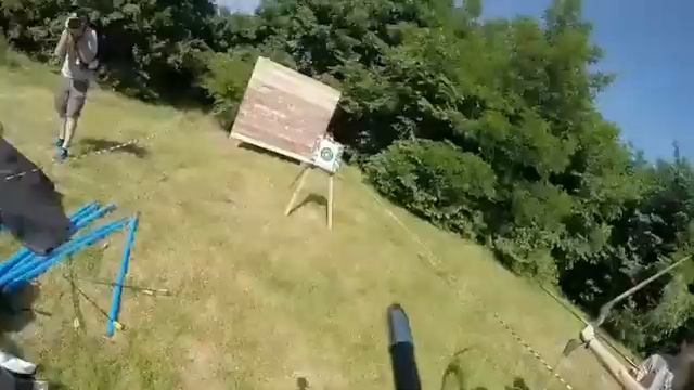 Что будет, если прицепить к стреле Gopro 3+ black edition смотреть онлайн