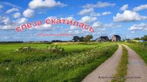 Слеза скатилась