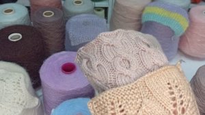 Обзор пряжи. Кидмохер на шёлке.