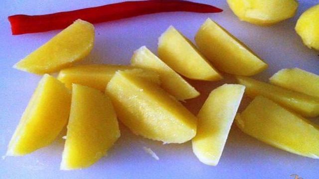 Острый запеченный картофель