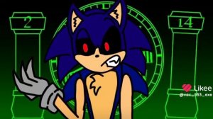 игрок против Соника exe