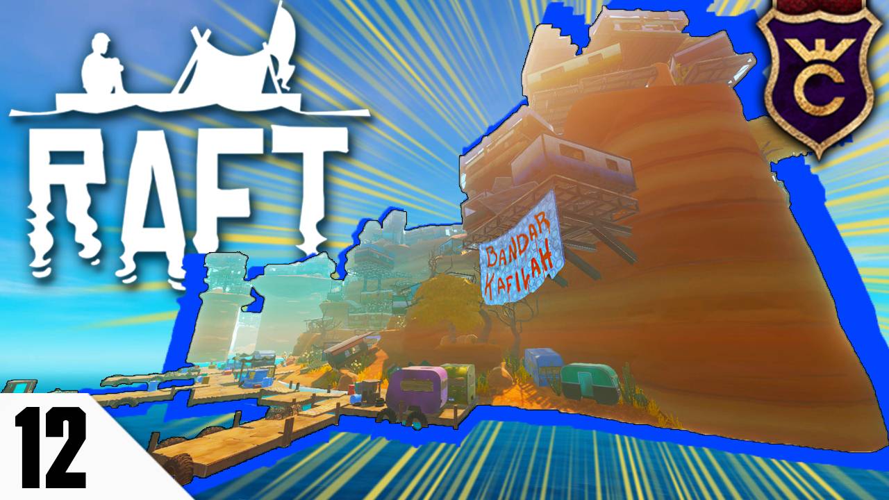 НАШЛИ ОСТРОВ КАРАВАНОВ! ∎ #12 ∎ Raft Прохождение