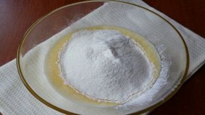 Оладьи с яблоками на молоке