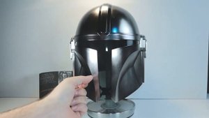 Star Wars The Mandalorian Black Series Helmet Unboxing and Review