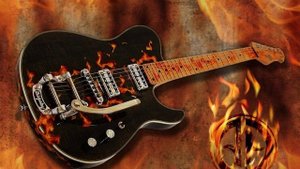 Laid Back Rock Backing Track in C#m