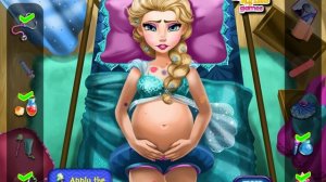 Pregnant Elsa Emergency - Disney Princess Elsa Games For Kids