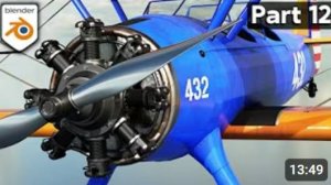 Creating a Biplane in Blender 🛩️ Part 12 (Tutorial Series)