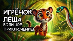 🐯 Увлекательное приключение с тигрёнком Лёшей: Добрая сказка на ночь 🌙✨