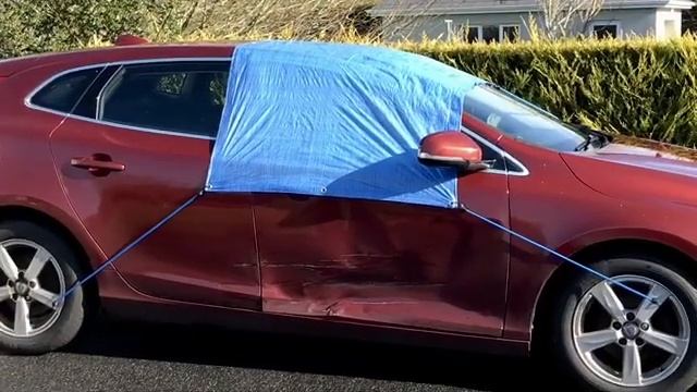 РАЗБИЛИ НАМ МАШИНУ 🌺 ПОСЛЕДСТВИЯ ШТОРМА В ИРЛАНДИИ 🌺 SOMEONE CRASHED INTO MY SON’s CAR 😭🌺@Amond