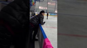 Танцевальная группа в Академии Е Плющенко. Валерий Ангелопол и его партнерша Александра Шинкаренко