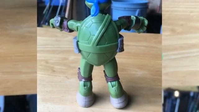 PLAYMATES 6" Leonardo TMNT Action Figure VIACOM 2014 Turtle Collectible смотреть онлайн