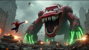 Мультфильмы |МОЛНИЯ МАКВИН ОЗВЕРЕЛ|Мультик про ТАЧКИ