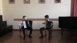 Ансамбль: Лаптинский Игорь, Ильенко Давид ДШИ №8 г. Сергиев Посад