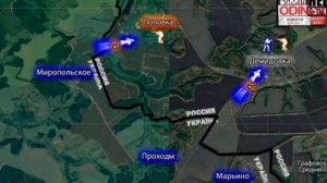 🇺🇦⚔🇷🇺Враг начал наступление на белгородскую Поповку и почти занял Демидовку