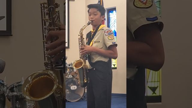 As the Deer - Alto Saxophone (covered by Nate Bañas)Psalms 28:7 смотреть онлайн