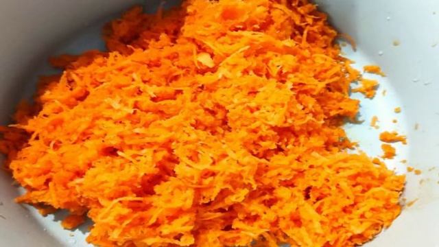 Морковные вафли