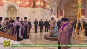 Представители регионального ведомства ФСИН посетили богослужение в главном храме Волгограда