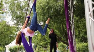 VK FEST 2017 СТУДИЯ THE BAT ВОЗДУШНАЯ ГИМНАСТИКА, ЦИРКОВОЕ ИСКУССТВО