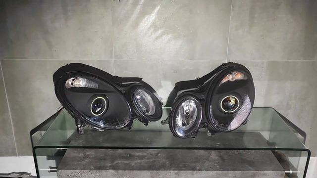 Ładne czarne lampy do Mercedes E-klasa W211 e-mail motolampy@gmail.com смотреть онлайн