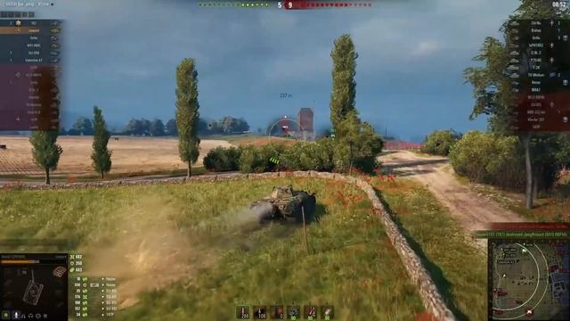 World Of Tanks Gameplay. VK 16.02 Leopard Battle ( 4 kills ) with Greni212. Ace Tanker. (30fps) смотреть онлайн