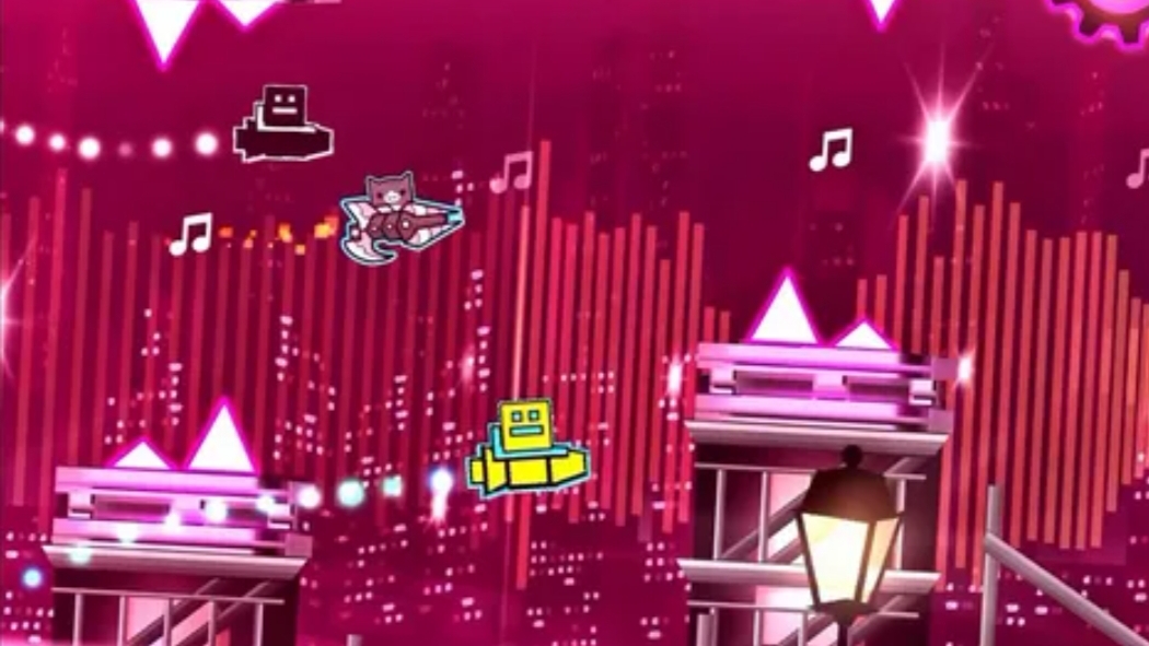 back on dash| geometry dash| deadlocked