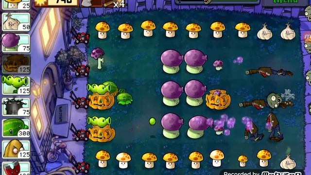 растения против зомби 1 часть 15серия ПРОШОЛ выживание ночью