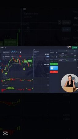 ДЕВУШКА ПОКАЗЫВАЕТ ОБУЧЕНИЕ - КАК ЗАРАБОТАТЬ НА ТОРГОВЛЕ. БИНАРНЫЕ ОПЦИОНЫ