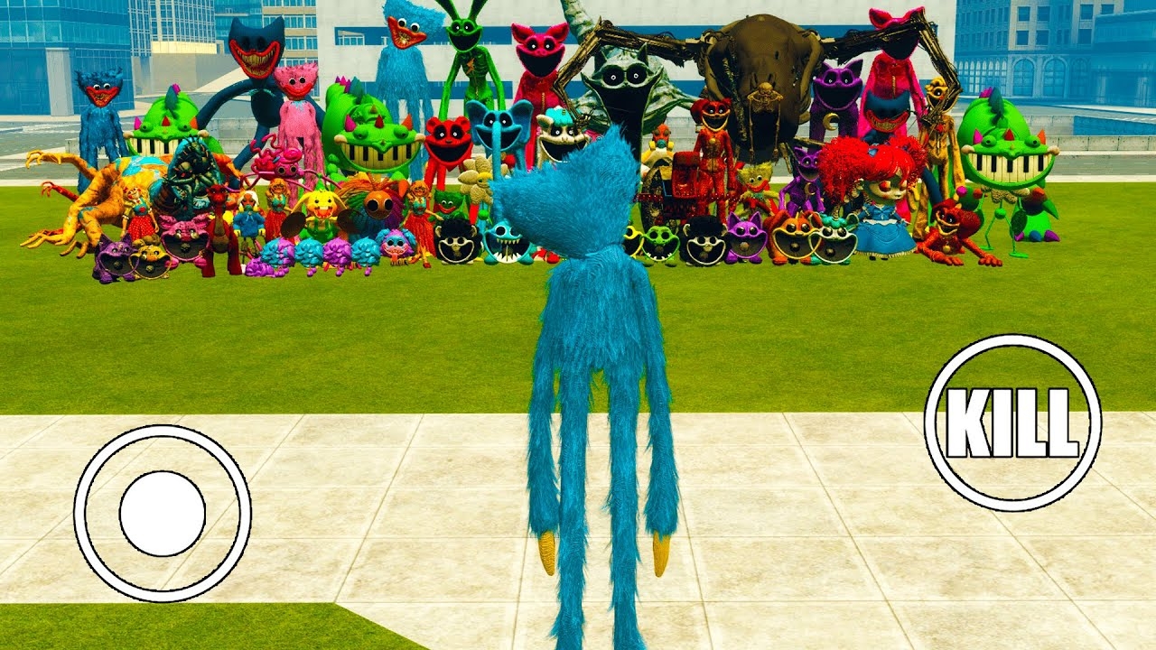 ХАГГИ ВАГИ ПРОТИВ ВСЕХ МОНСТРОВ В POPPY PLAYTIME | ПОППИ ПЛЕЙТАЙМ смотреть онлайн