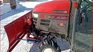 Отдельная гидравлика для отвала на мини-трактор