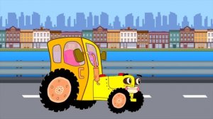 Синий трактор сборник | Песенки для детей | Машинки и Супер грузовик