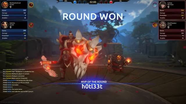 Bakko/Ashka vs. Pearl/Rook - 3.3k MMR | Battlerite Gameplay смотреть онлайн