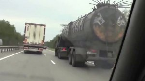 Бензовоз из ада! Такого вы еще не видели!!!