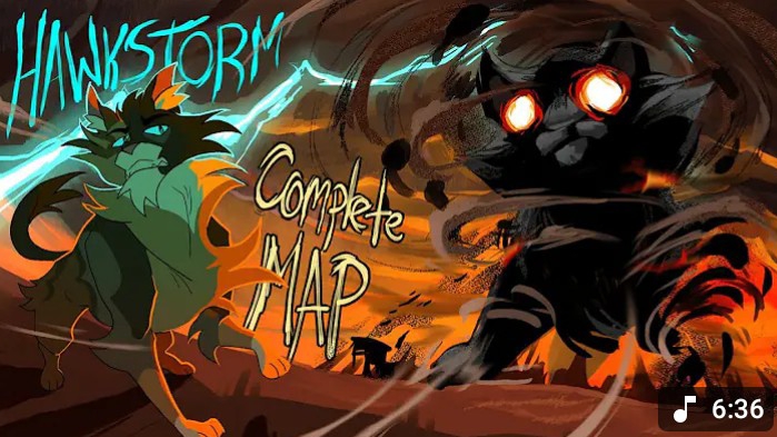 HAWKSTORM Complete Hawkfrost mid-western gothic themed Warriors MAP ПЕРЕЗАЛИВ
