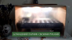 ДОМАШНИЙ ПАРНИК своими руками, за 0 рублей