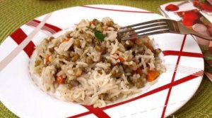 Гарнир из маша и риса