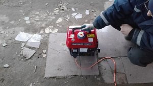 ПЕРВЫЙ ЗАПУСК..Нового БЕНЗИНОВОГО Генератора..ЗАРАБОТАЛ..