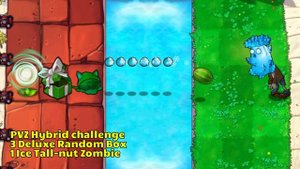 3 Random Box VS 1 Ice Tall-nut Zombie, Who Will Win? PVZ Hybrid Challenge