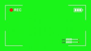 Green Screen Record Frame No Copyright Free To Use (Chroma Key)